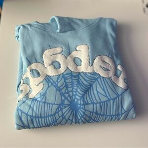 Blue Graphic Sweatshirt